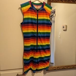 Tomboyx rainbow one piece swimsuit
